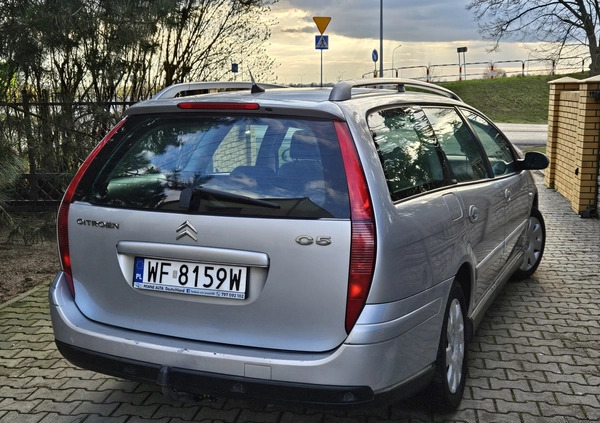 Citroen C5 cena 6900 przebieg: 298000, rok produkcji 2005 z Biały Bór małe 277